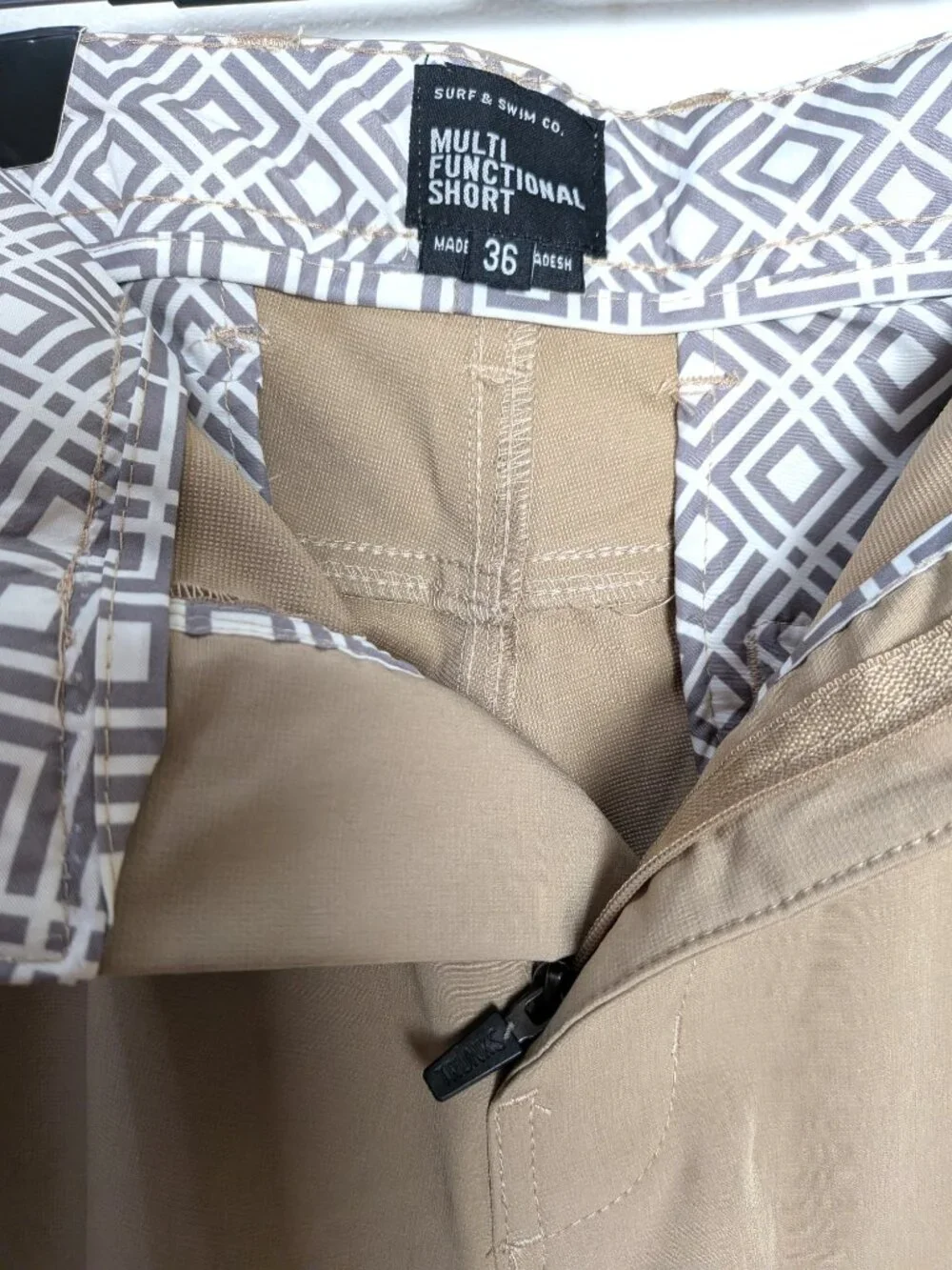 Surf & Swim Co Multi-Functional Shorts Size 36 NWT